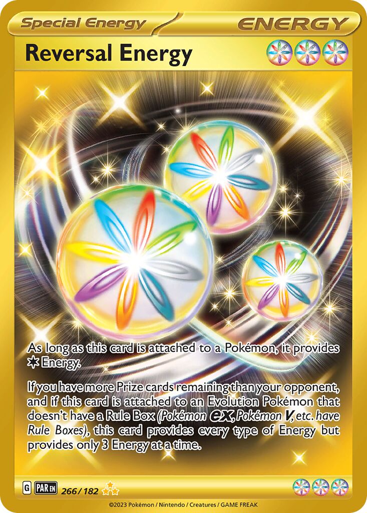 Reversal Energy 266/266 — Paradox Rift (English Pokémon TCG card)