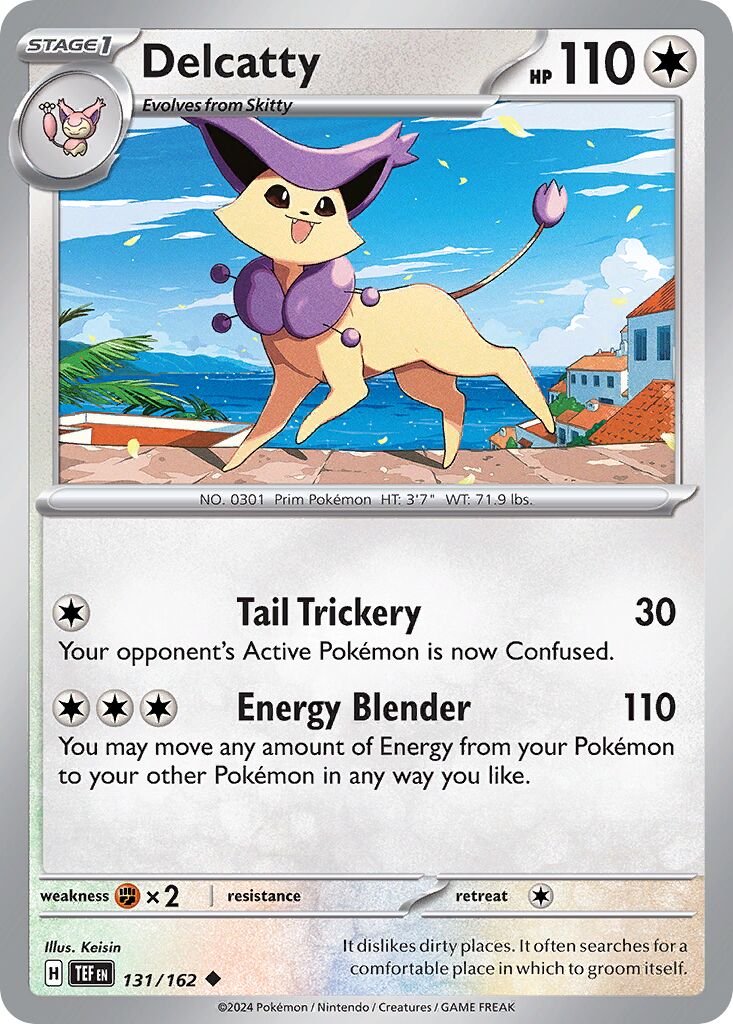 Delcatty 131/218 — Temporal Forces (English Pokémon TCG card)