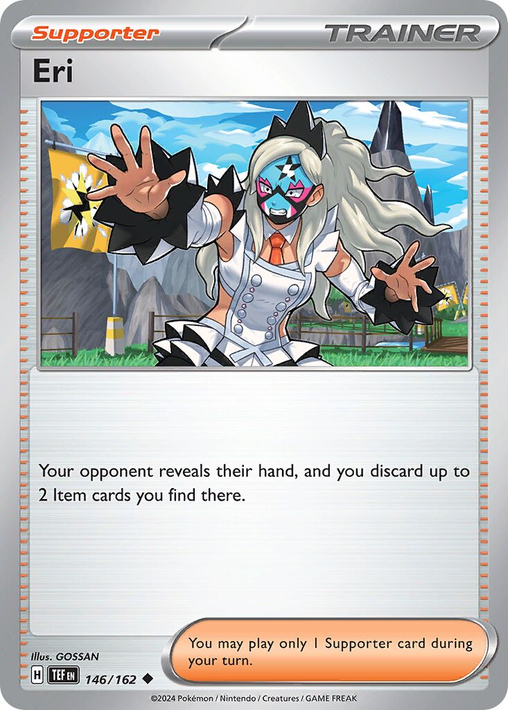 Eri 146/218 — Temporal Forces (English Pokémon TCG card)