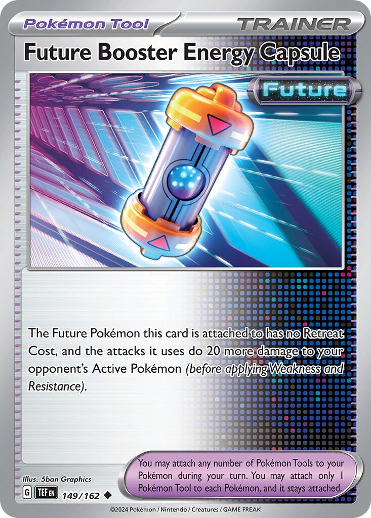 Future Booster Energy Capsule 149/218 — Temporal Forces (English Pokémon TCG card)