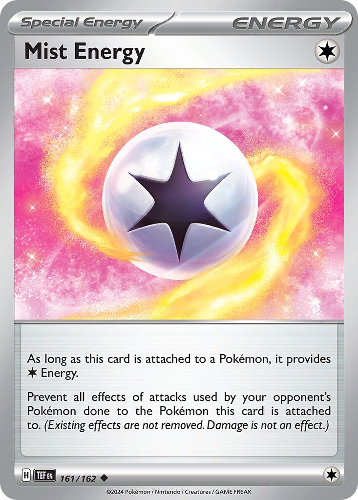 Mist Energy 161/218 — Temporal Forces (English Pokémon TCG card)