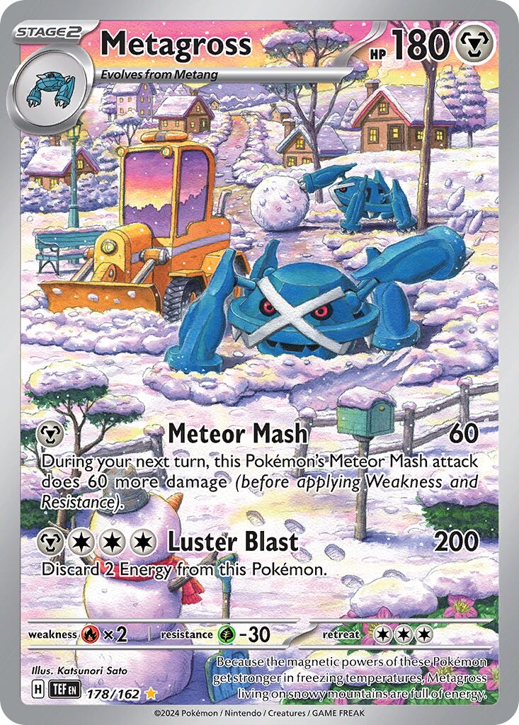 Metagross 178/218 — Temporal Forces (English Pokémon TCG card)