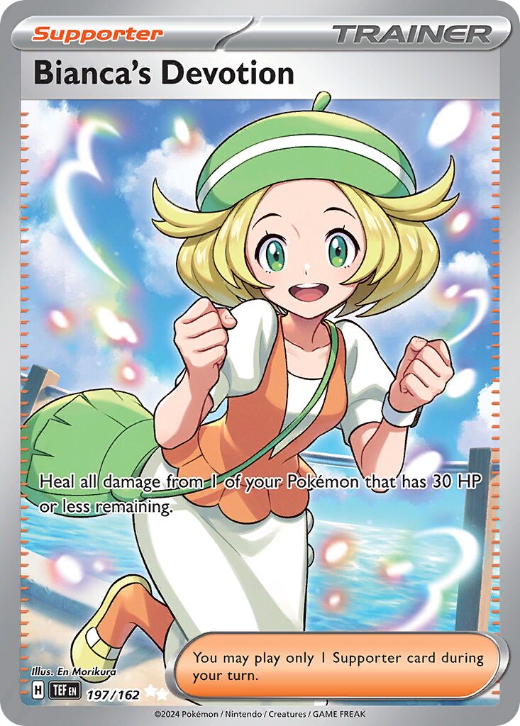 Bianca's Devotion 197/218 — Temporal Forces (English Pokémon TCG card)