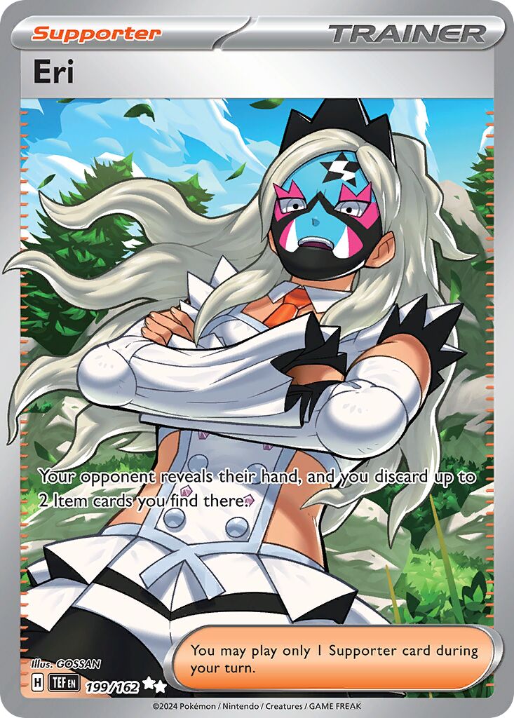 Eri 199/218 — Temporal Forces (English Pokémon TCG card)
