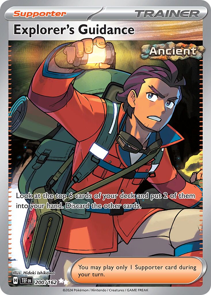 Explorer's Guidance 200/218 — Temporal Forces (English Pokémon TCG card)