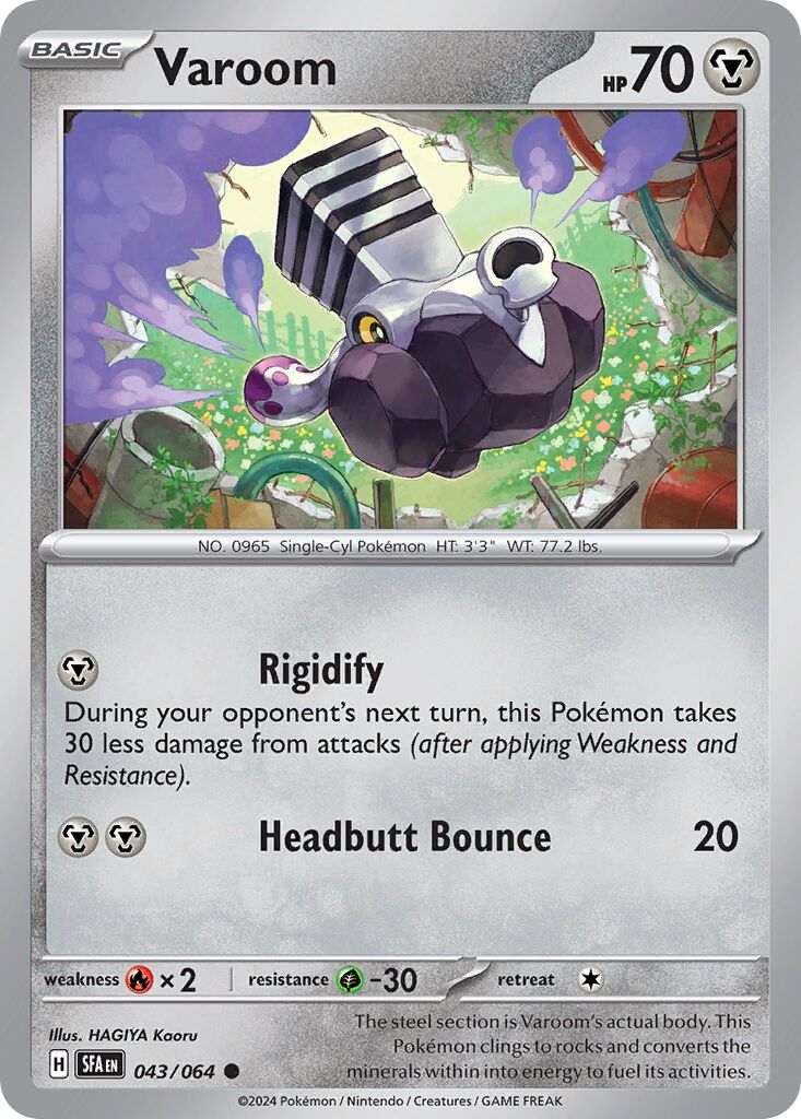 Varoom 043/099 — Shrouded Fable (English Pokémon TCG card)