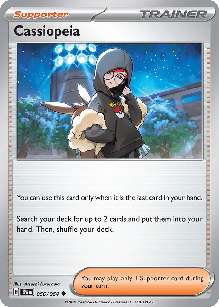 Cassiopeia 056/099 — Shrouded Fable (English Pokémon TCG card)