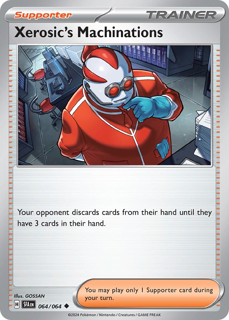 Xerosic's Machinations 064/099 — Shrouded Fable (English Pokémon TCG card)