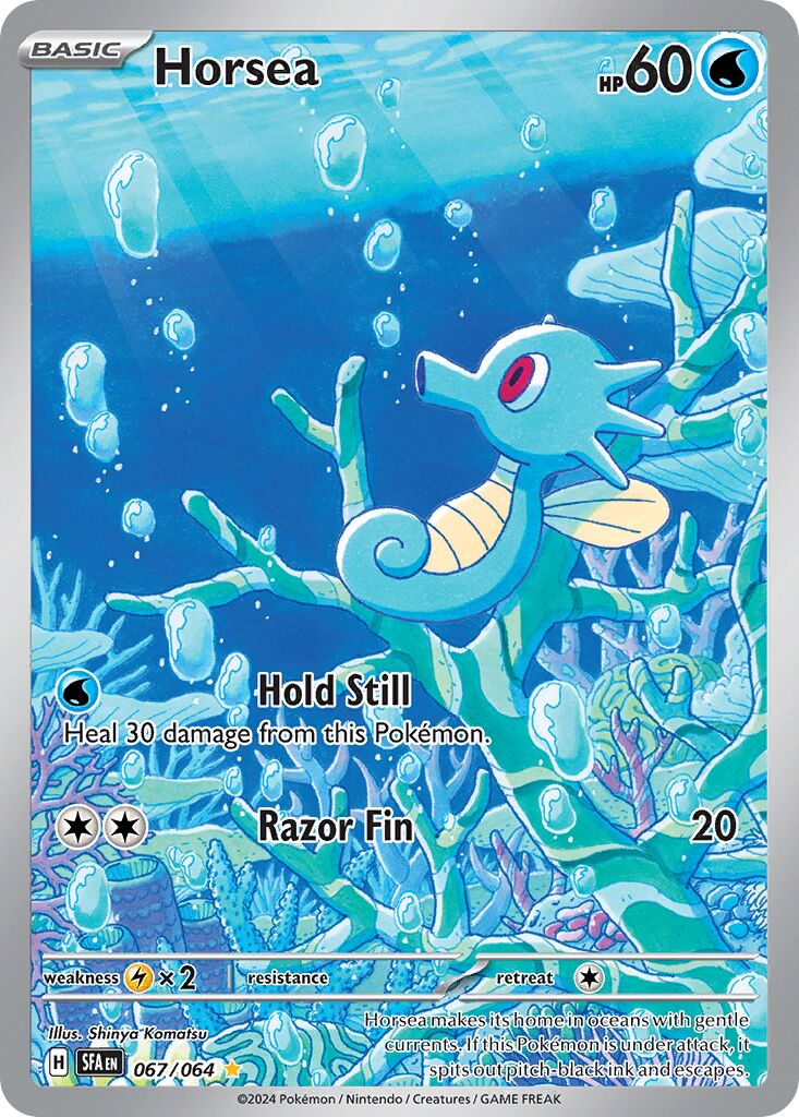 Horsea 173 — Bimbingan Rasi (Indonesian Pokémon TCG card)