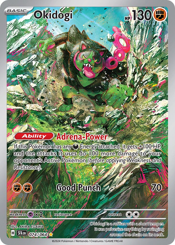 Okidogi 074/099 — Shrouded Fable (English Pokémon TCG card)