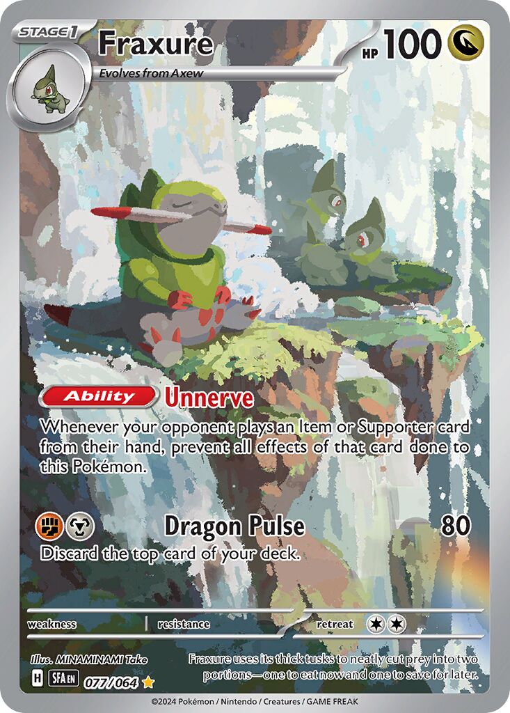 Fraxure 187 — Bimbingan Rasi (Indonesian Pokémon TCG card)