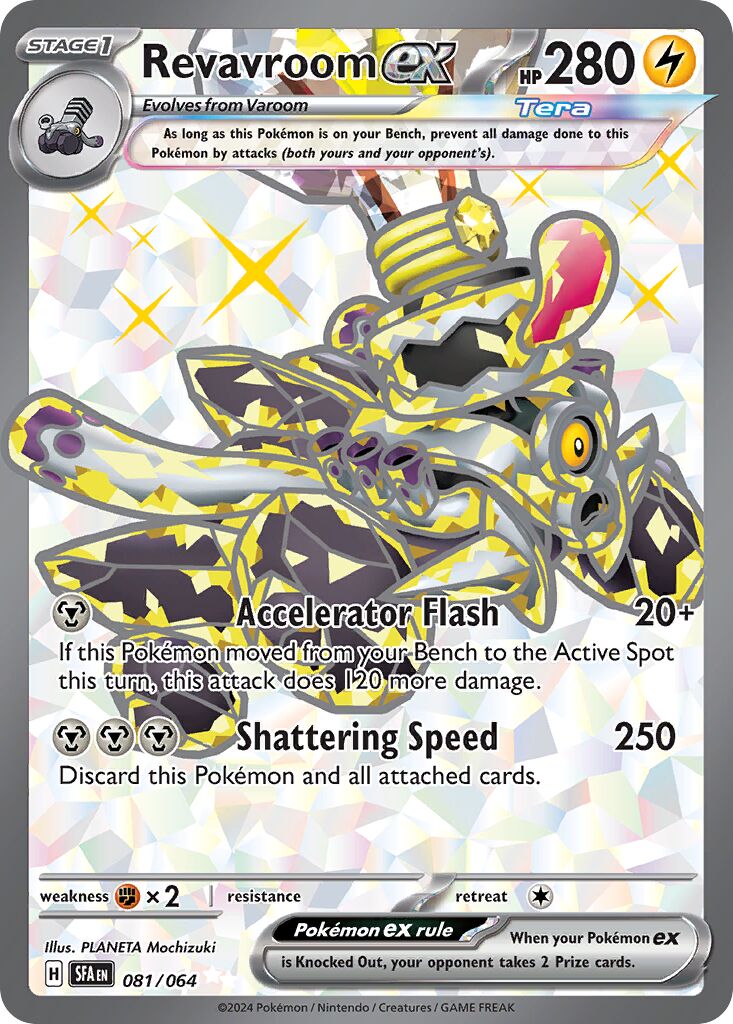 Revavroom ex 196 — Bimbingan Rasi (Indonesian Pokémon TCG card)