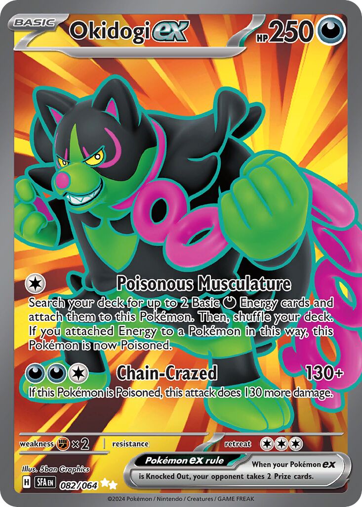 Okidogi ex 199 — Bimbingan Rasi (Indonesian Pokémon TCG card)