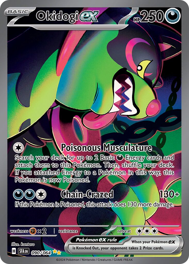 Okidogi ex 216 — Bimbingan Rasi (Indonesian Pokémon TCG card)