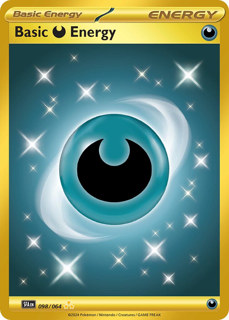 Basic Darkness Energy 098/099 — Shrouded Fable (English Pokémon TCG card)
