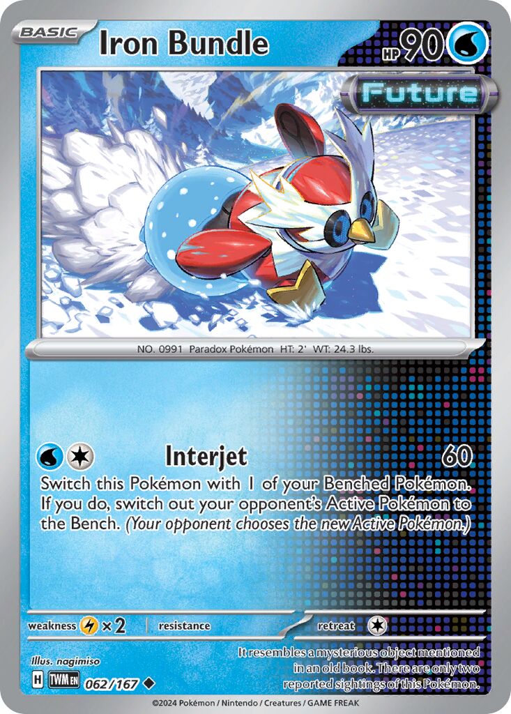 Iron Bundle 062/226 — Twilight Masquerade (English Pokémon TCG card)