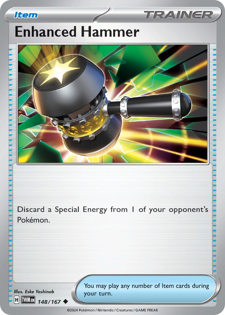 Enhanced Hammer 148/226 — Twilight Masquerade (English Pokémon TCG card)
