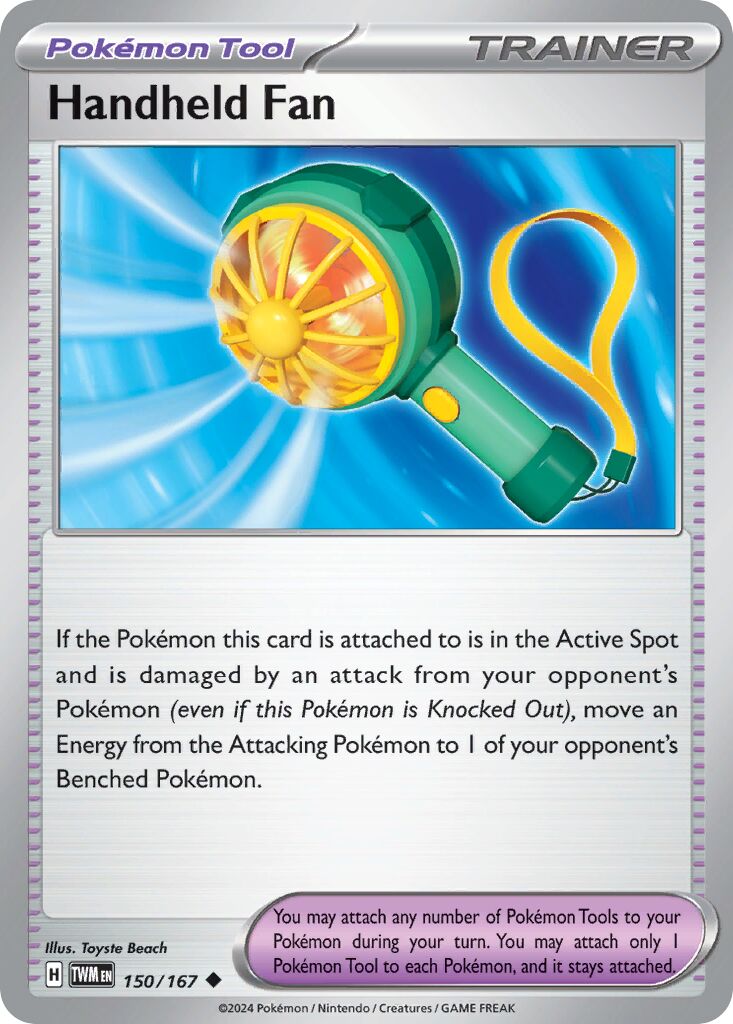 Handheld Fan 150/226 — Twilight Masquerade (English Pokémon TCG card)