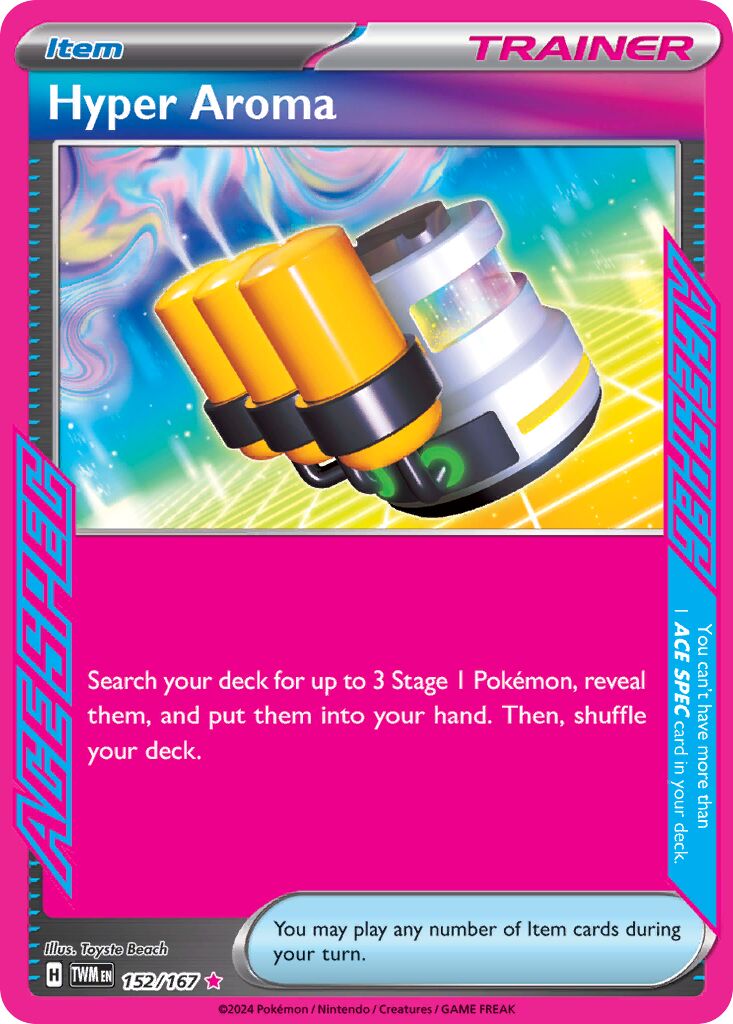 Hyper Aroma 152/226 — Twilight Masquerade (English Pokémon TCG card)