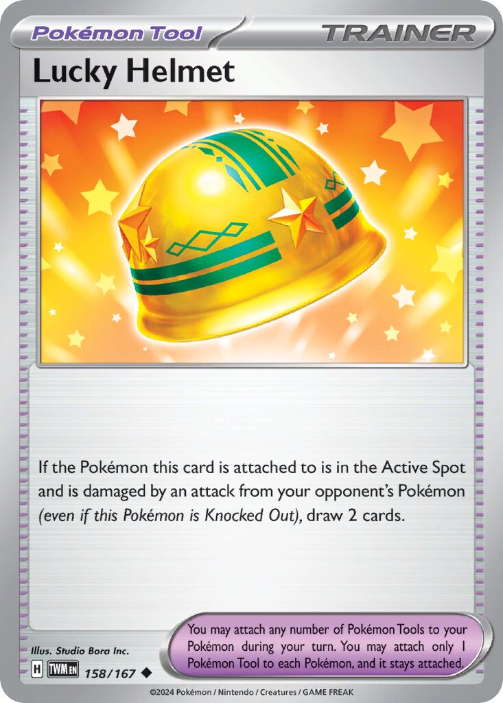 Lucky Helmet 158/226 — Twilight Masquerade (English Pokémon TCG card)