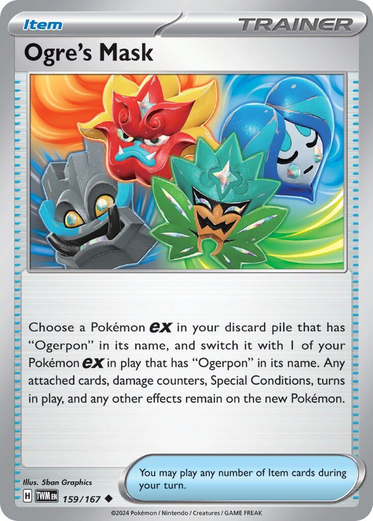 Ogre's Mask 159/226 — Twilight Masquerade (English Pokémon TCG card)