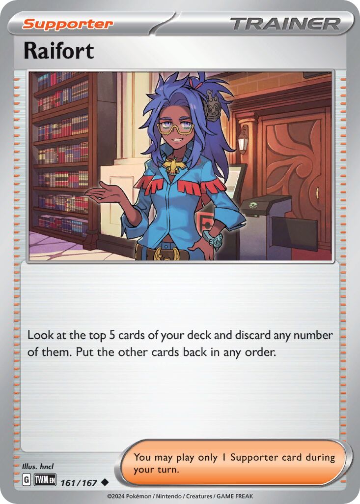 Raifort 161/226 — Twilight Masquerade (English Pokémon TCG card)
