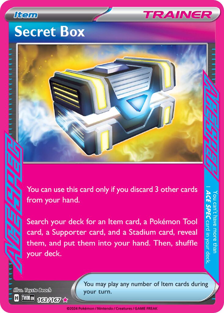 Secret Box 163/226 — Twilight Masquerade (English Pokémon TCG card)