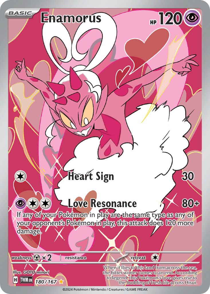 Enamorus 180/226 — Twilight Masquerade (English Pokémon TCG card)