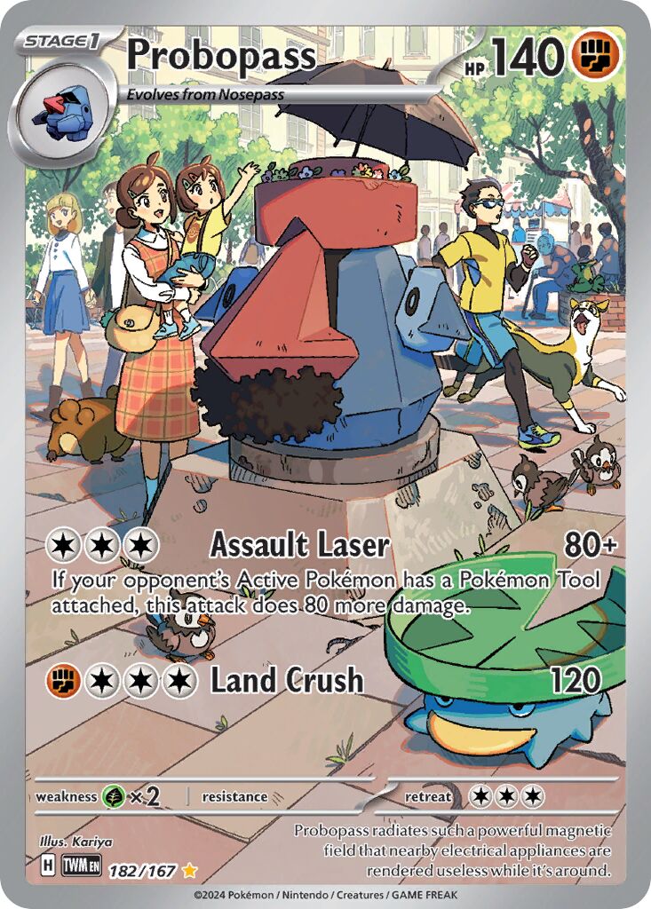 Probopass 182/226 — Twilight Masquerade (English Pokémon TCG card)