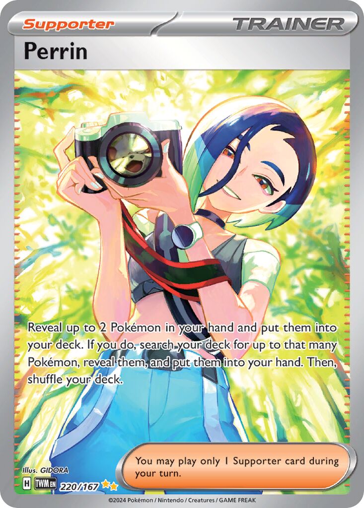 Perrin 220/226 — Twilight Masquerade (English Pokémon TCG card)