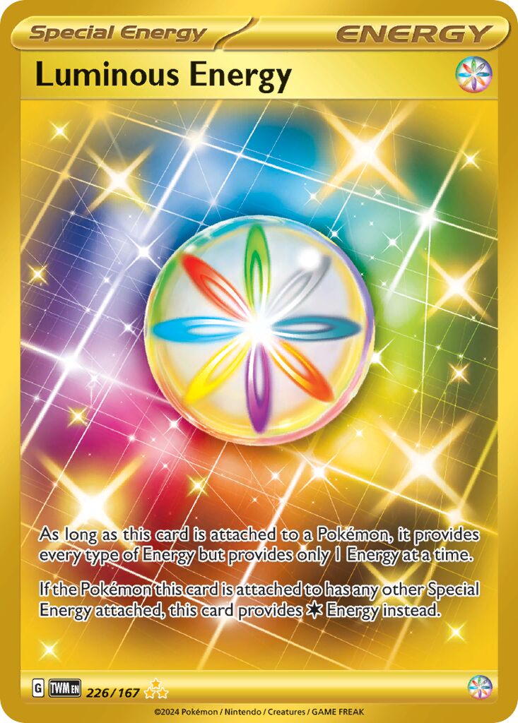 Luminous Energy 226/226 — Twilight Masquerade (English Pokémon TCG card)