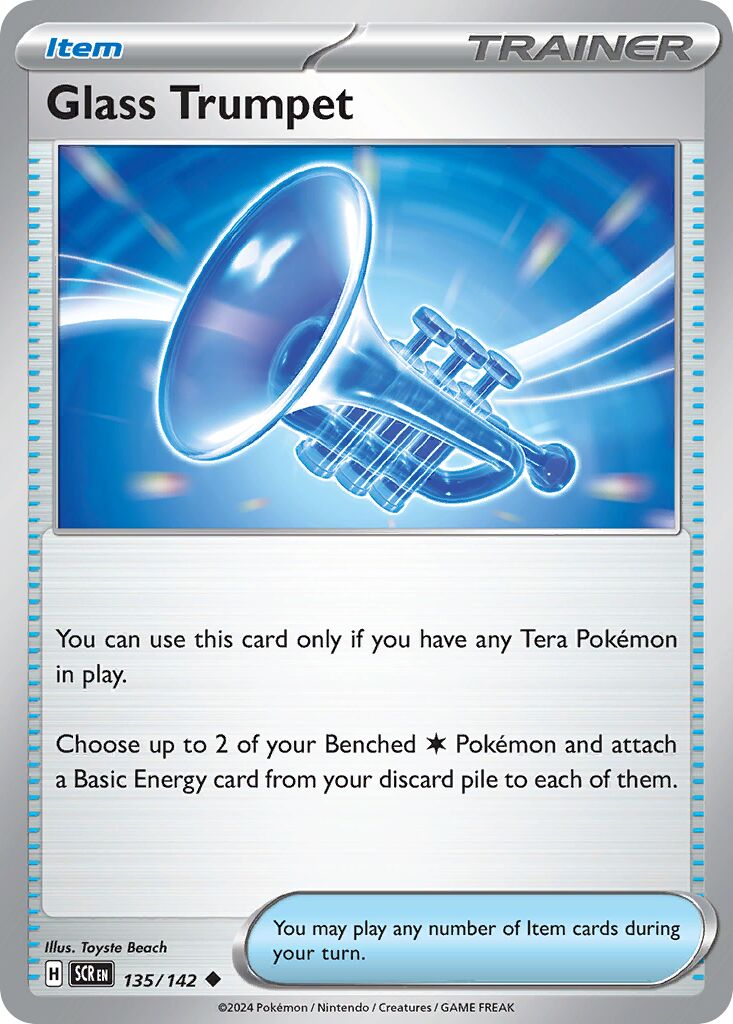 Glass Trumpet 135/175 — Stellar Crown (English Pokémon TCG card)