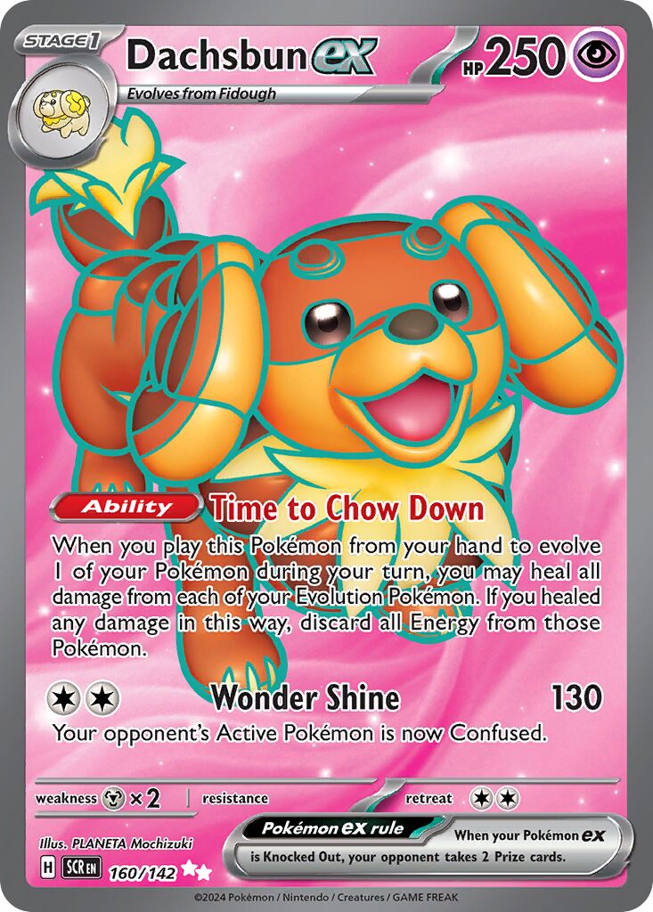 Dachsbun ex 197 — Bimbingan Rasi (Indonesian Pokémon TCG card)