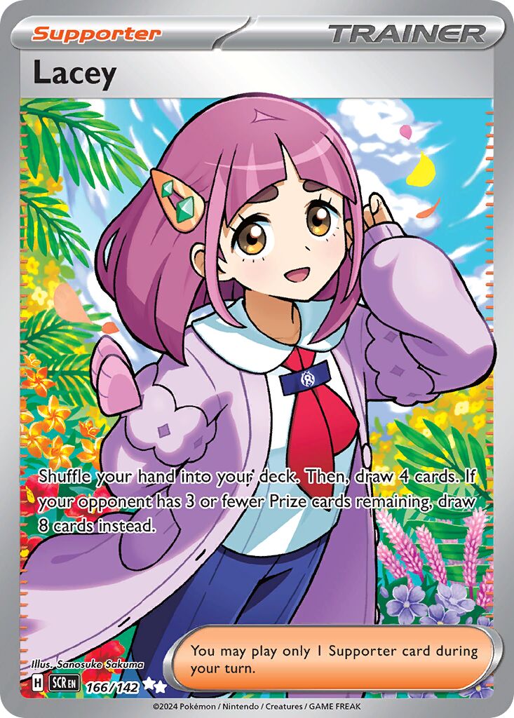 Lacey 210 — Bimbingan Rasi (Indonesian Pokémon TCG card)