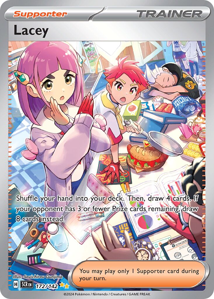 Lacey 222 — Bimbingan Rasi (Indonesian Pokémon TCG card)
