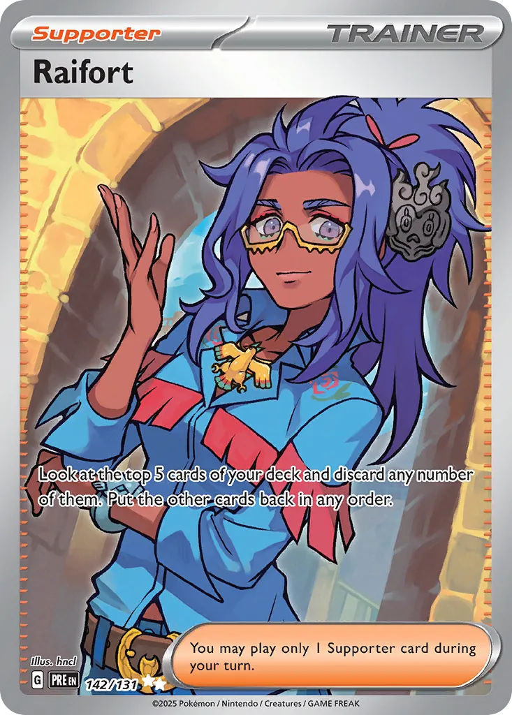 Raifort 142/180 — Prismatic Evolutions (English Pokémon TCG card)