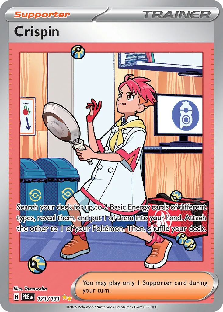 Crispin 171/180 — Prismatic Evolutions (English Pokémon TCG card)