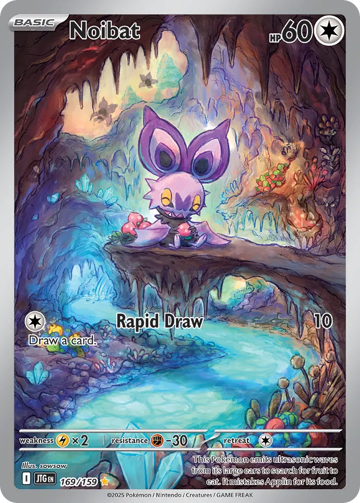 Noibat 169/190 — Journey Together (English Pokémon TCG card)