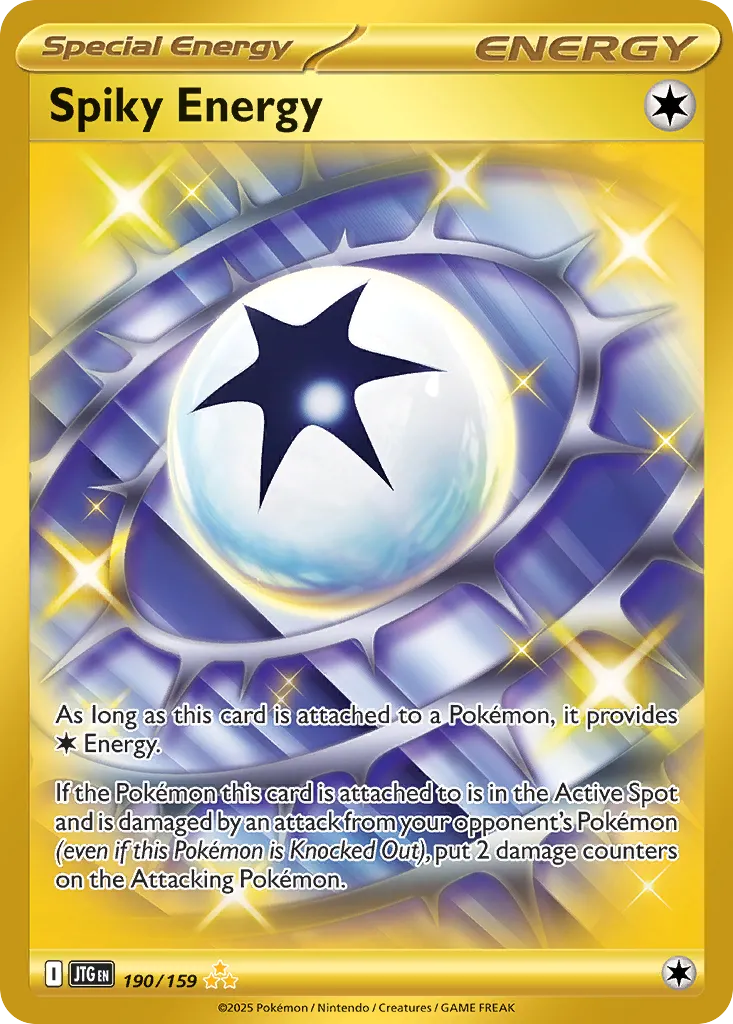 Spiky Energy 190/190 — Journey Together (English Pokémon TCG card)