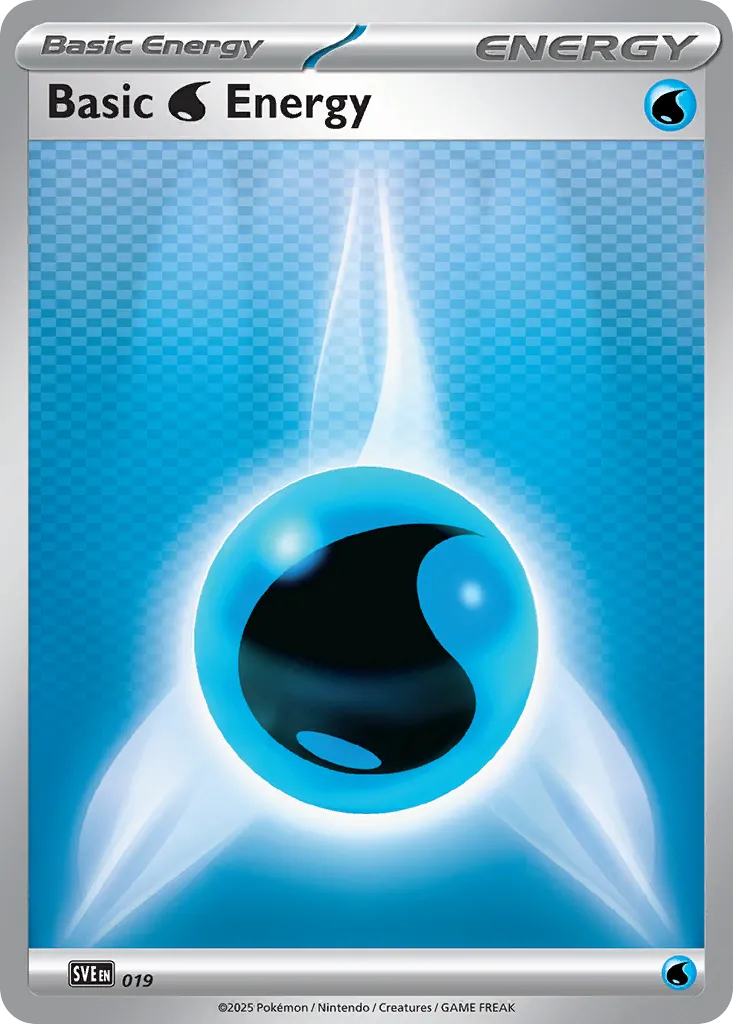 Basic Water Energy 019 — Scarlet & Violet Energies (English Pokémon TCG card)