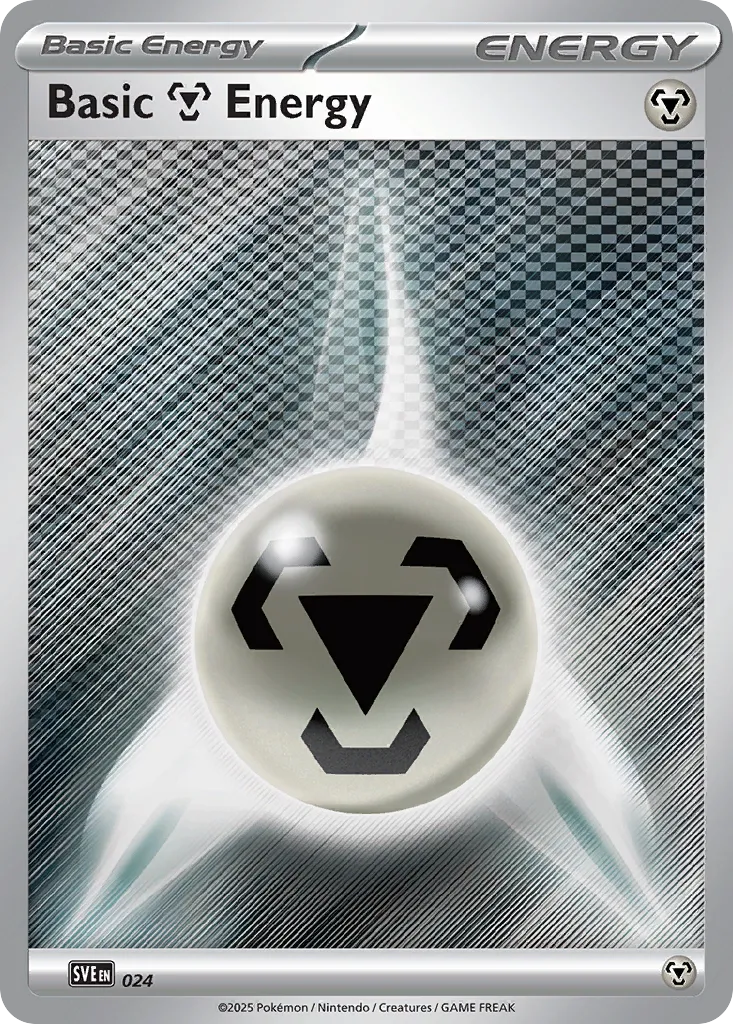 Basic Metal Energy 024 — Scarlet & Violet Energies (English Pokémon TCG card)