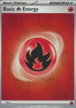 Basic Fire Energy Reverse Holo — Scarlet & Violet Energies (English Pokémon TCG card)