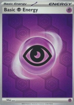 Basic Psychic Energy Reverse Holo — Scarlet & Violet Energies (English Pokémon TCG card)