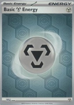 Basic Metal Energy Reverse Holo — Scarlet & Violet Energies (English Pokémon TCG card)