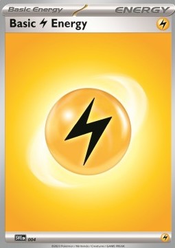Basic Lightning Energy SVE 004 — Scarlet & Violet Energies (English Pokémon TCG card)