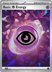 Basic Psychic Energy Cracked Ice Holo — Scarlet & Violet Energies (English Pokémon TCG card)