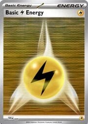 Basic Lightning Energy Reverse Holo — Scarlet & Violet Energies (English Pokémon TCG card)