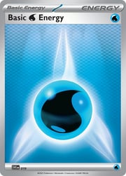 Basic Water Energy SVE 019 — Scarlet & Violet Energies (English Pokémon TCG card)