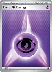 Basic Psychic Energy SVE 021 — Scarlet & Violet Energies (English Pokémon TCG card)