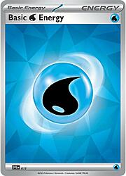 Basic Water Energy SVI 011 — Scarlet & Violet Energies (English Pokémon TCG card)
